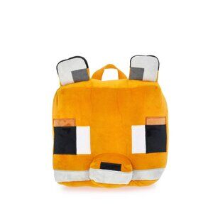 Minecraft Fox Plush Backpack 12.5" Orange Kids Gamer Character Bag Alternative: